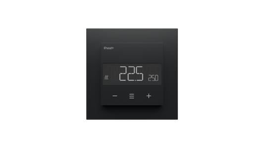 Heatit Z-TRM6 Thermostat Z-Wave 800 series (Black Matt)