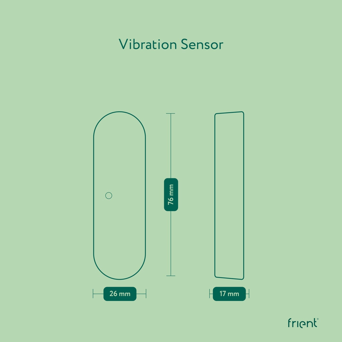 Frient Vibration Sensor (Zigbee)