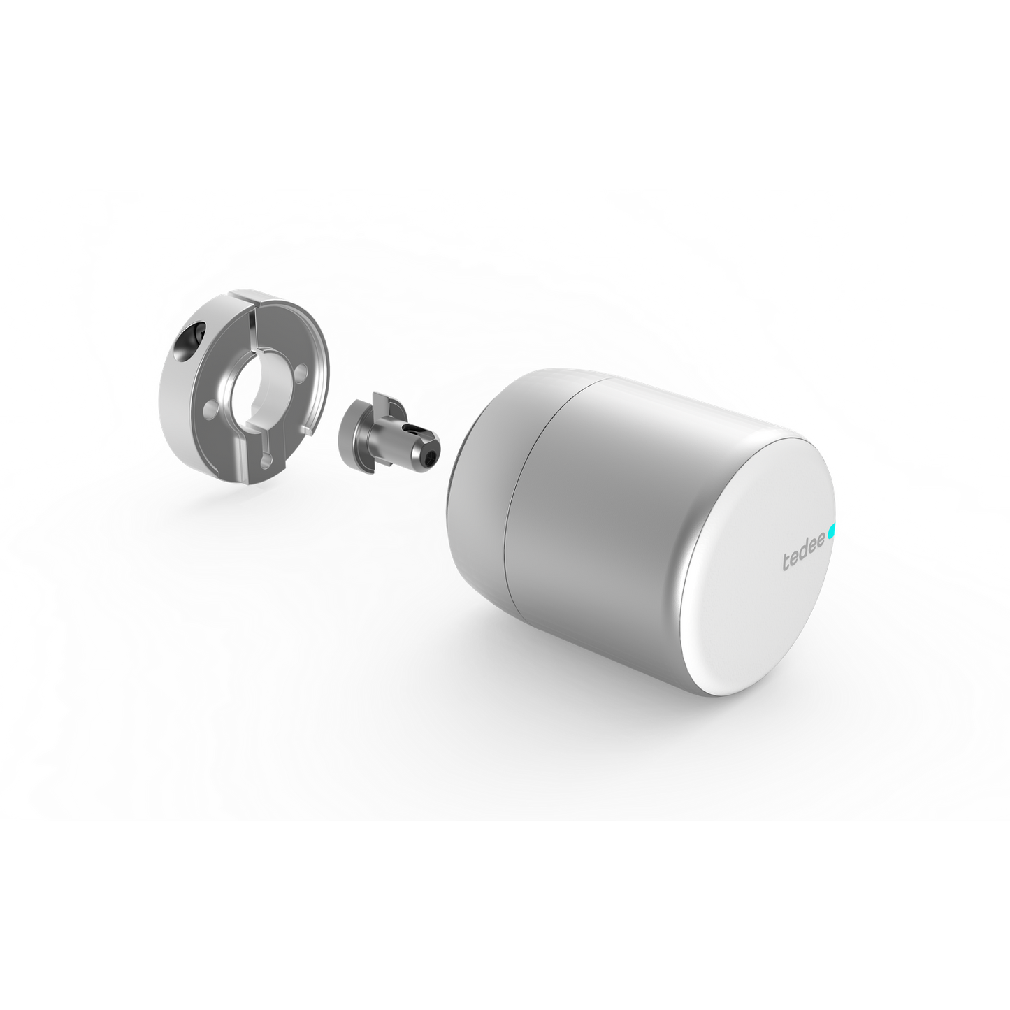 Tedee Adapter for existing cylinders Silver for Lock PRO