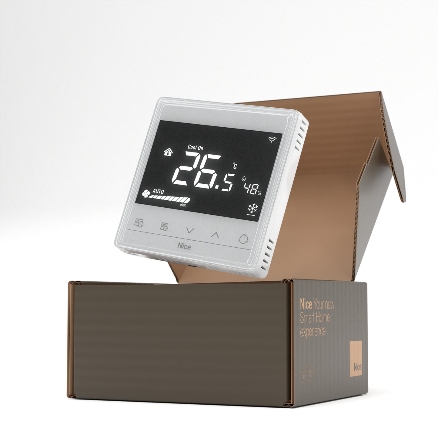 Mooie thermostaat voor waterverwarming