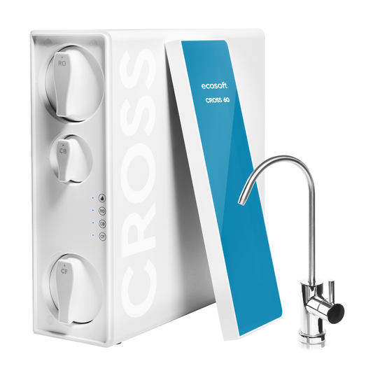 Ecosoft CROSS 60 direct flow reverse osmosis filter