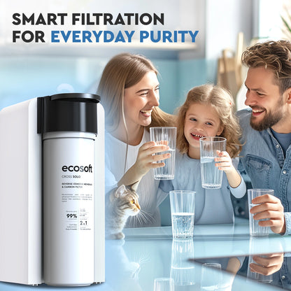 Ecosoft CROSS Solo direct flow reverse osmosis filter