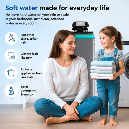 Ecosoft Anthracite Azure 370 water softener