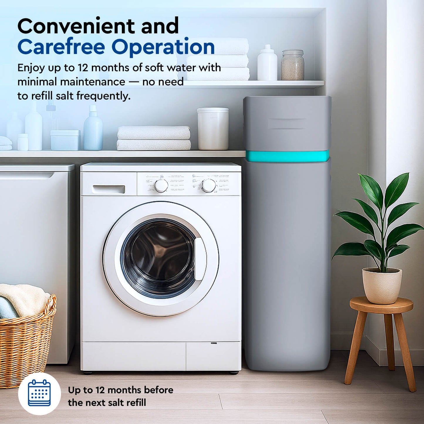 Ecosoft Anthracite Azure 370 water softener