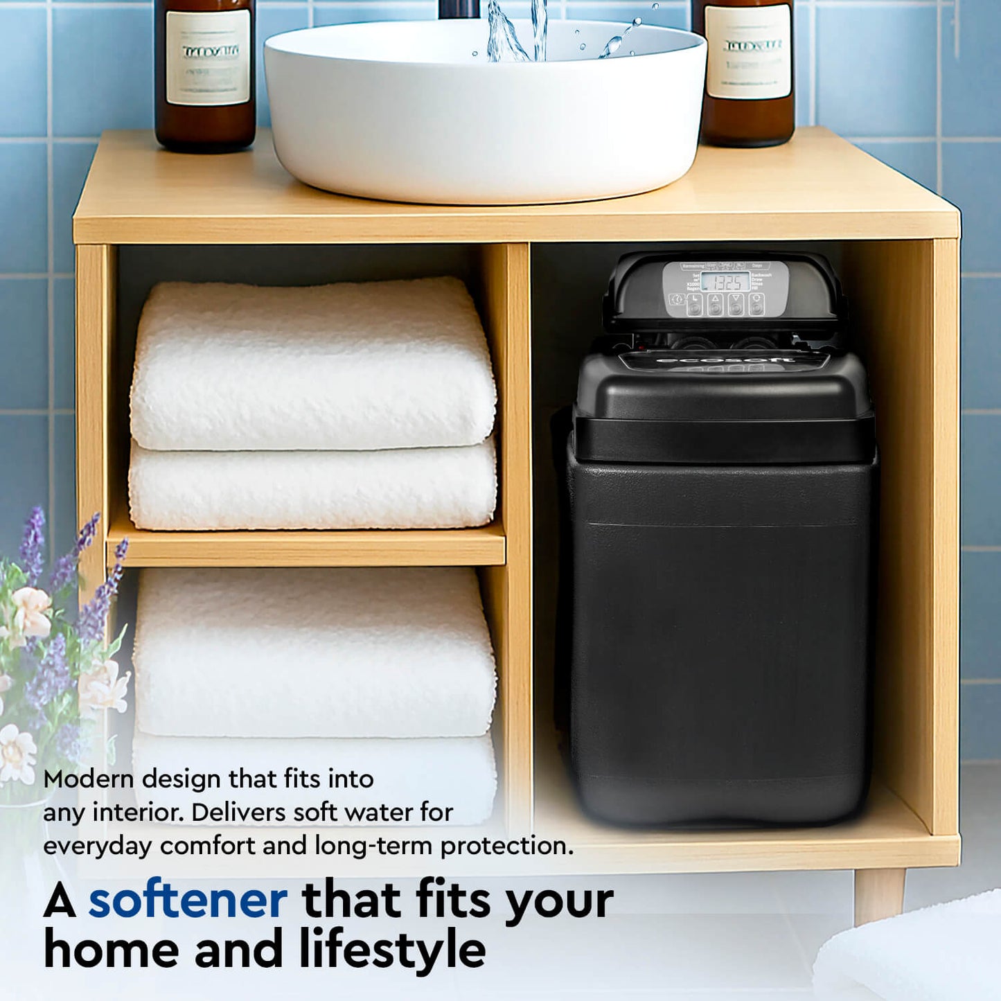 Ecosoft Pink 100 water softener