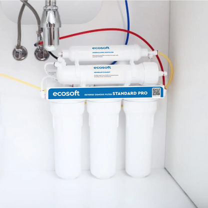 Ecosoft Standard PRO reverse osmosis filter with mineralization