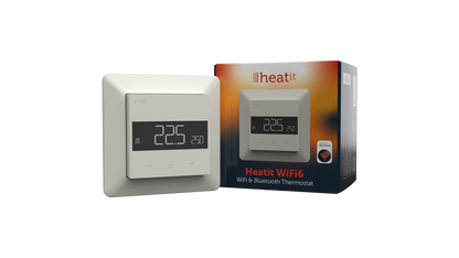 Heatit WiFi6 Thermostat (White RAL 9010)