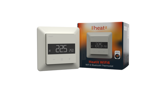 Heatit WiFi6 Thermostat (White RAL 9010)