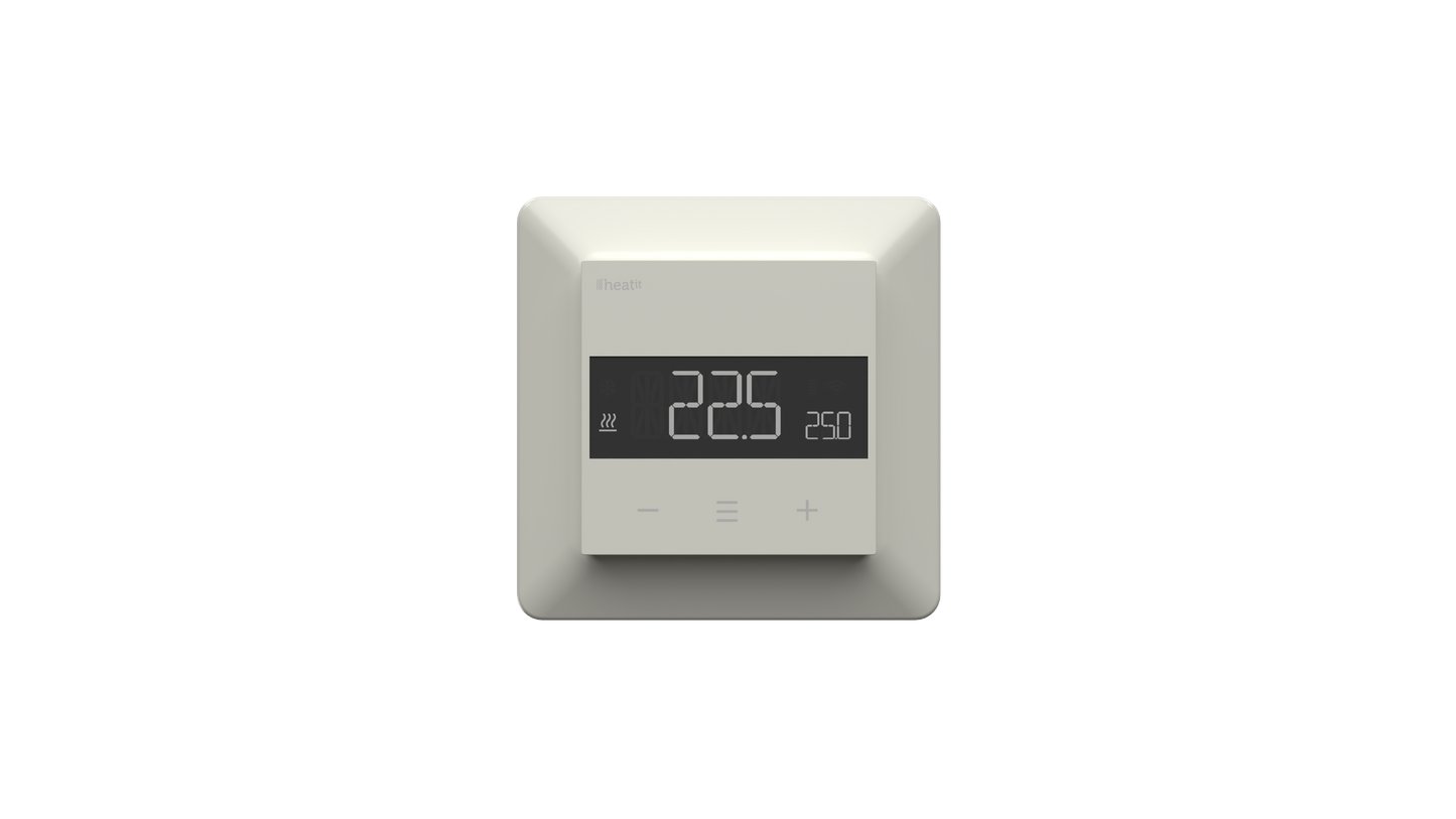 Heatit WiFi6 Thermostat (White RAL 9010)