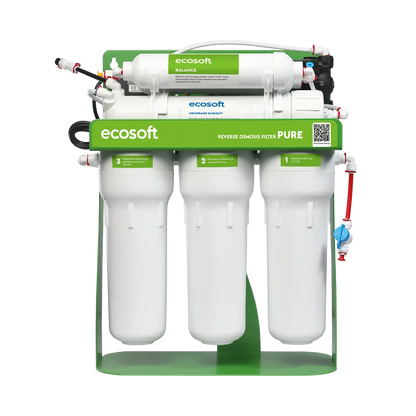 Ecosoft PURE Balance reverse osmosis filter with pump