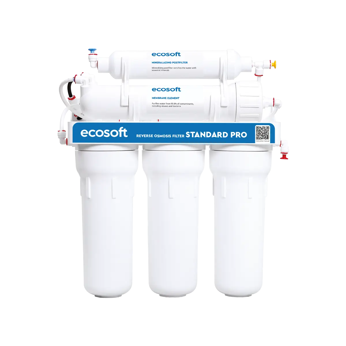 Ecosoft Standard PRO reverse osmosis filter with mineralization