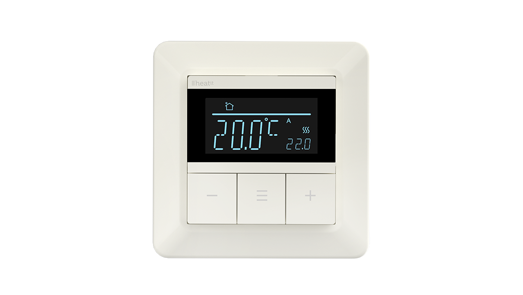 Heatit Pro Thermostat (White RAL 9010)