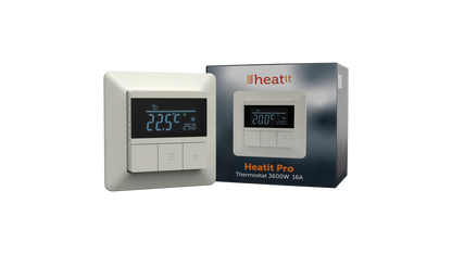 Heatit Pro Thermostat (White RAL 9010)