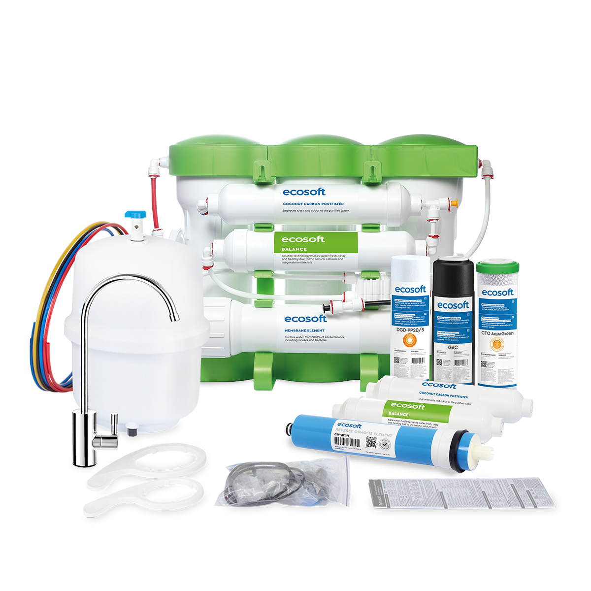 Ecosoft PURE Balance reverse osmosis filter