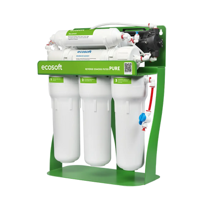 Ecosoft PURE Balance reverse osmosis filter with pump