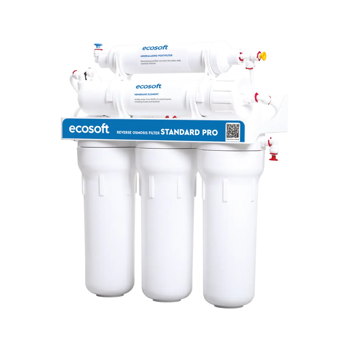 Ecosoft Standard PRO reverse osmosis filter with mineralization