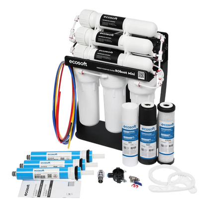 Ecosoft RObust Mini direct flow reverse osmosis system