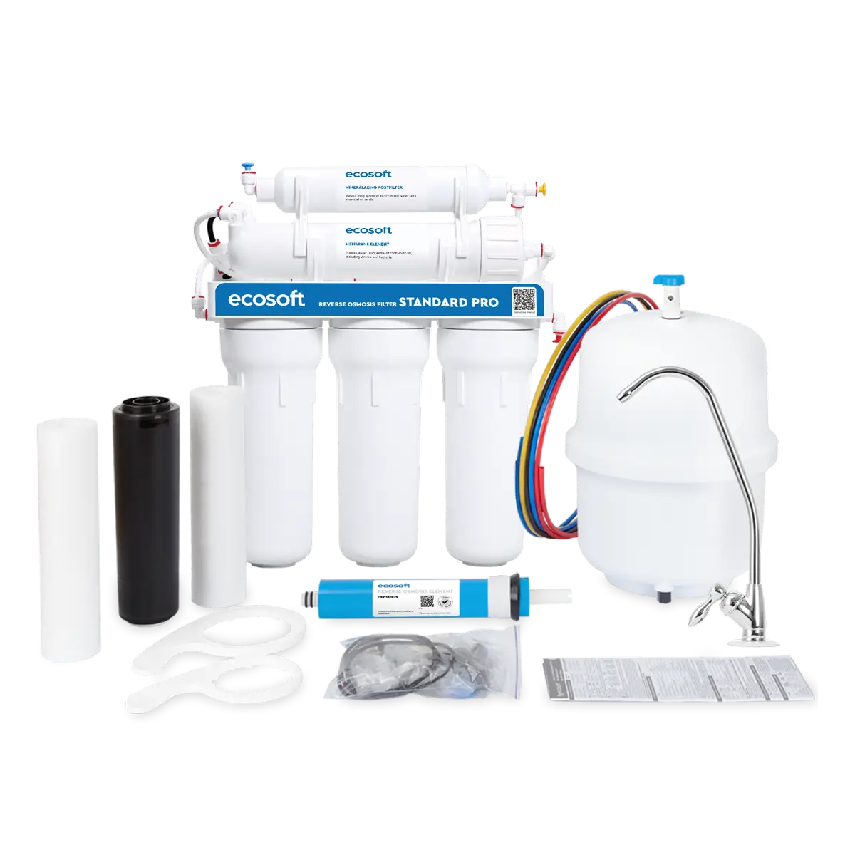 Ecosoft Standard PRO reverse osmosis filter with mineralization