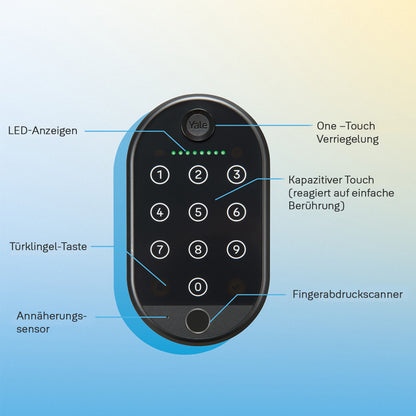 Yale Linus Smart Keypad 2 Vingerafdrukscanner