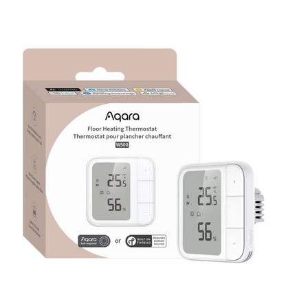 Aqara Floor Heating Thermostat W500 EU (Zigbee, Matter over Thread)