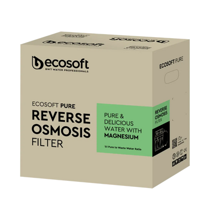 Ecosoft PURE Balance reverse osmosis filter with pump