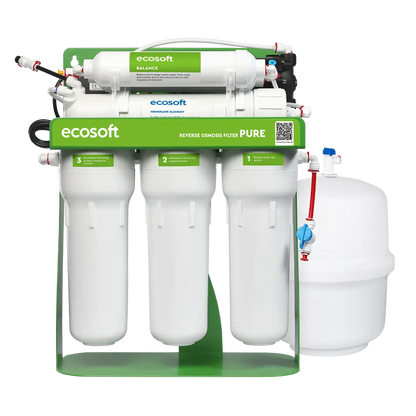 Ecosoft PURE Balance reverse osmosis filter with pump
