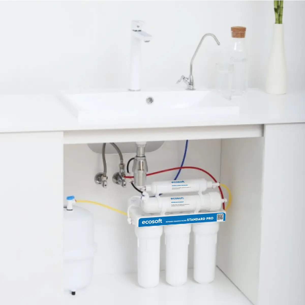 Ecosoft Standard PRO reverse osmosis filter with mineralization