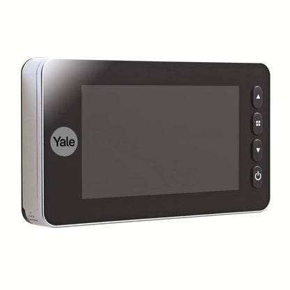 Yale Digital Door Spy DDV 5800, 4.3" Display, Silver, incl. Motion Detection, Doorbell & Night Visio