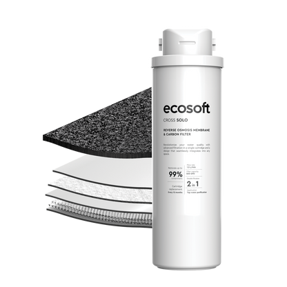 Ecosoft CROSS Solo direct flow reverse osmosis filter