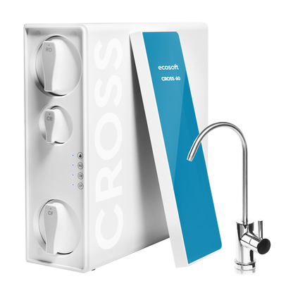 Ecosoft CROSS 60 direct flow reverse osmosis filter
