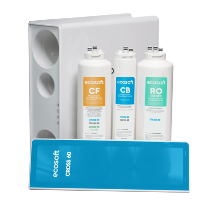 Ecosoft CROSS 60 direct flow reverse osmosis filter