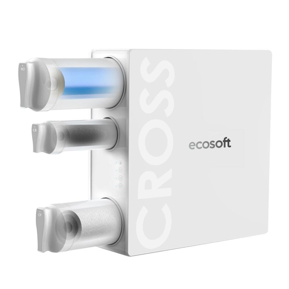 Ecosoft CROSS 60 direct flow reverse osmosis filter