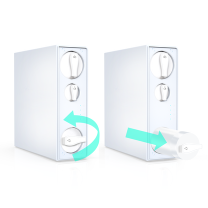 Ecosoft CROSS 60 direct flow reverse osmosis filter