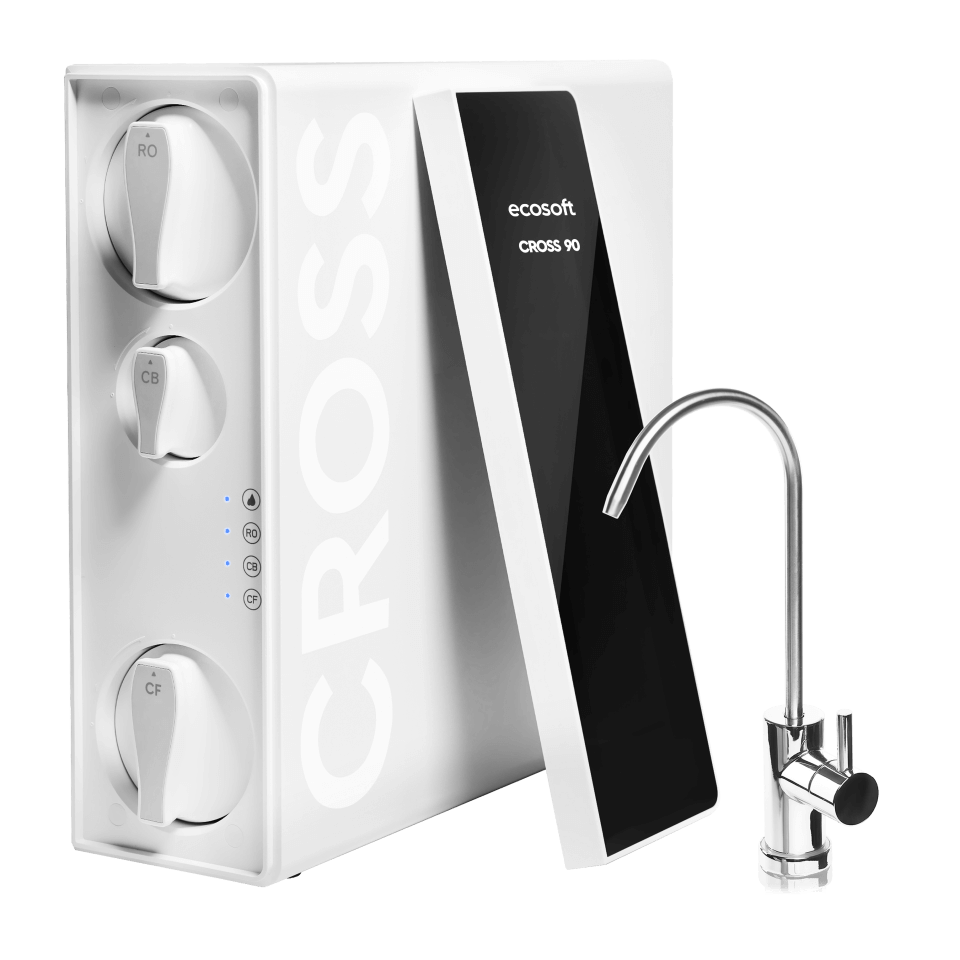 Ecosoft CROSS 90 direct flow reverse osmosis filter