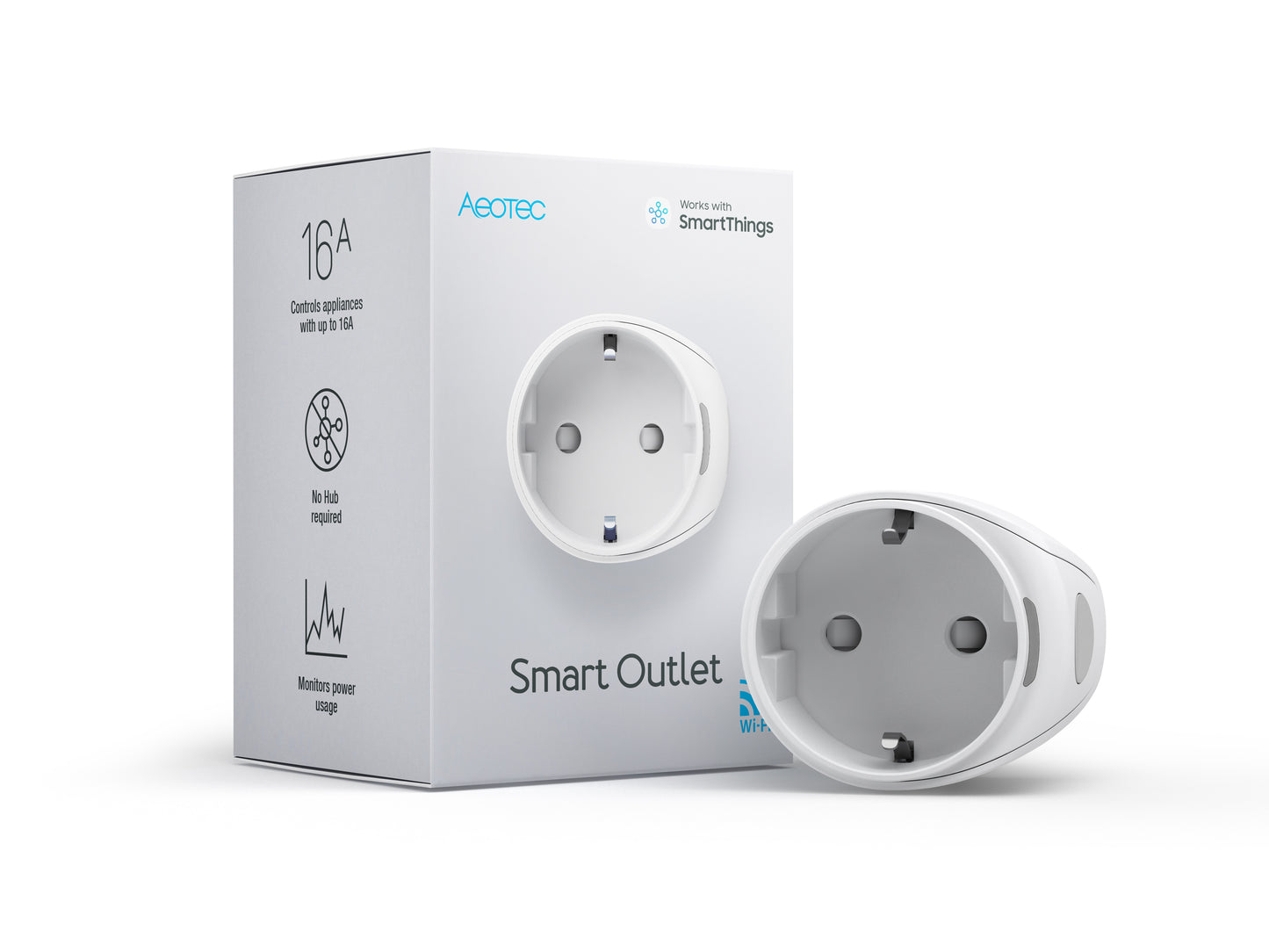 Aeotec Smart Outlet Type F Wi-Fi