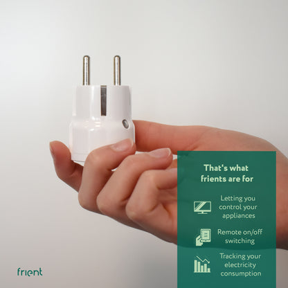 Frient Smart Plug Mini 2 (Type F) - Schuko (Zigbee)